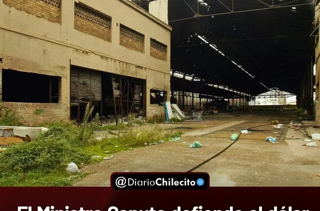 El Ministro Caputo defiende el dólar barato y las compras afuera, mientras las máquinas en las fábricas locales se detienen.