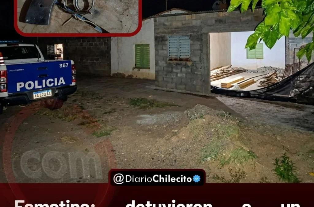 Famatina: detuvieron a un comerciante y le secuestraron un arma tras denuncia por amenazar de muerte a una vecina y sus hijos.