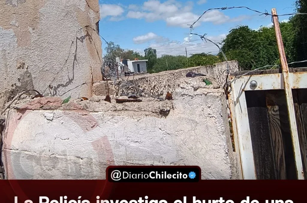 La Policía investiga el hurto de una máquina de coser y una soldadora en la casa de un jubilado de 70 años, ubicada sobre calle San Francisco.