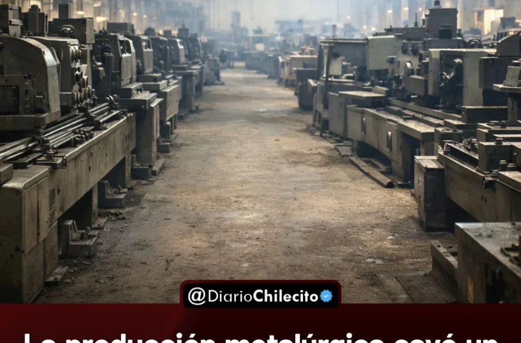 La producción metalúrgica cayó 6% en enero en Argentina y 6 de cada 10 máquinas estuvieron sin trabajar.
