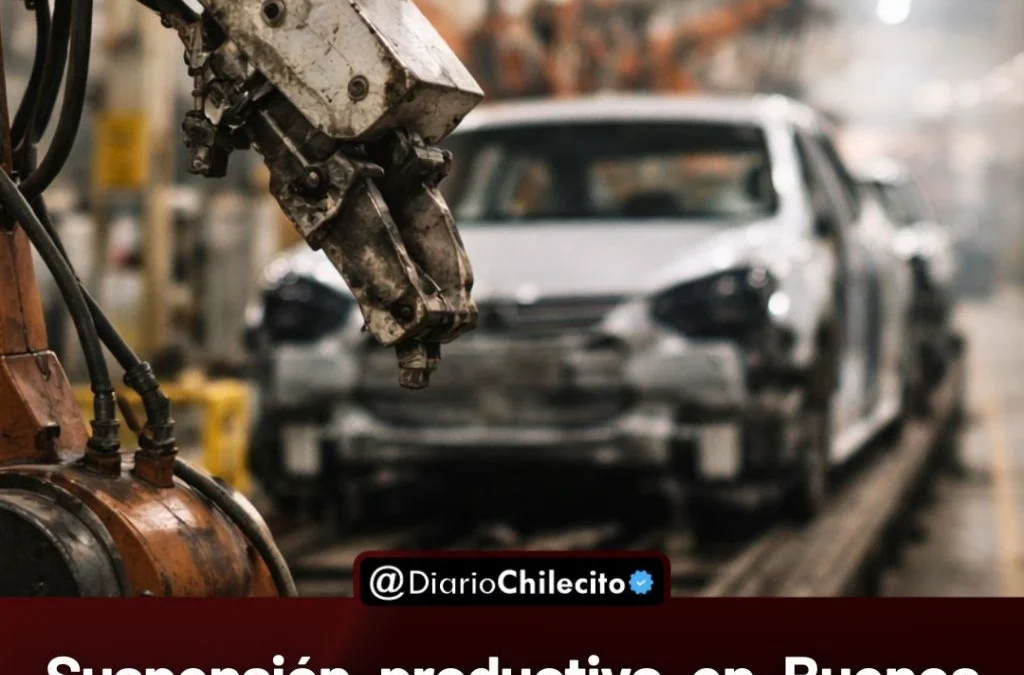 Suspensión productiva en Buenos Aires: La automotriz Stellantis estará inactiva hasta marzo, y pagará el 70% del sueldo a empleados.
