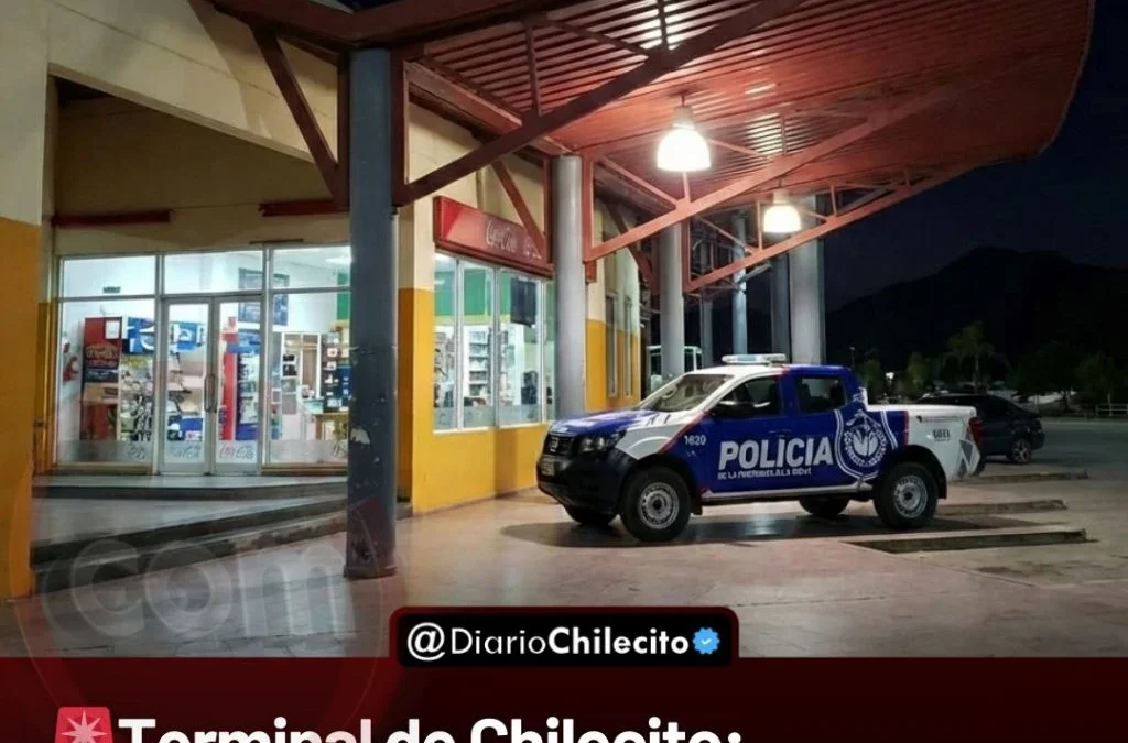 Terminal de Chilecito: detuvieron a un joven de 24 años con pedido de captura vigente solicitado por la justicia de Jujuy.