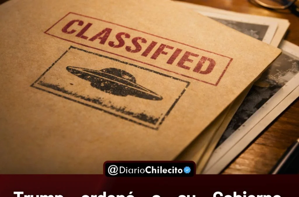 Trump ordena desclasificar archivos federales sobre OVNIs y fenómenos aéreos no identificados en EE.UU.