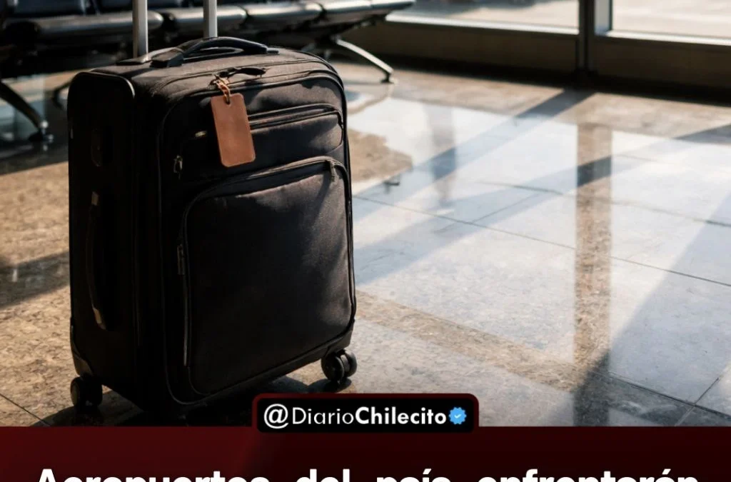 Aeropuertos del país enfrentarán paro de trabajadores estatales por conflicto salarial: Habrá demoras en vuelos comerciales.