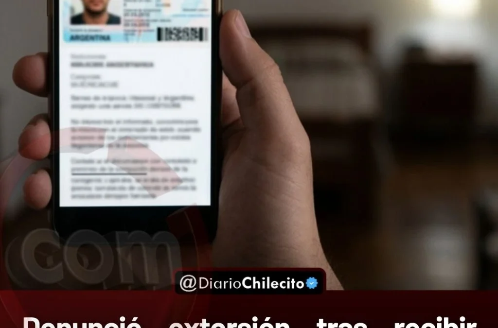 Denunció extorsión tras recibir amenazas por WhatsApp: enviaron su DNI, su foto y lo acusaban de “depredador sexual”.