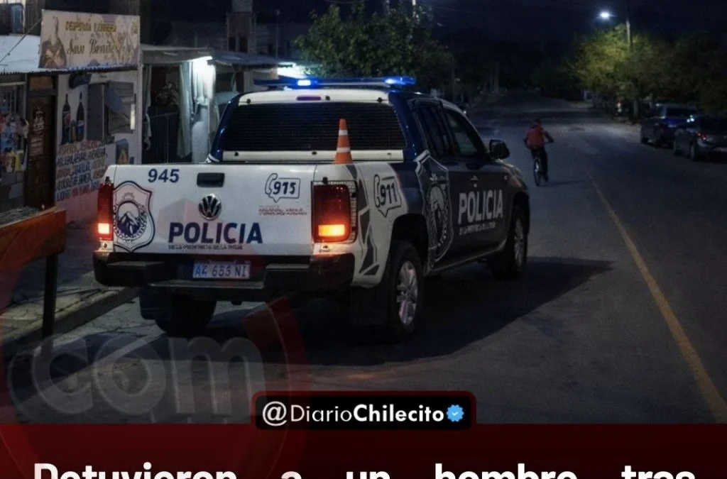 Detuvieron a un hombre tras amenazas y daños en una despensa de avenida Illia luego de una discusión por deuda de una libreta.