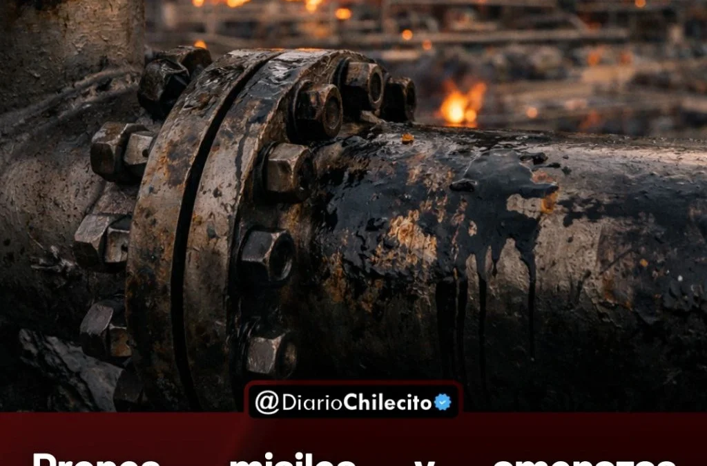 Drones, misiles y amenazas marítimas afectan puertos y refinerías del Golfo mientras crece la tensión entre Estados Unidos, Israel e Irán.