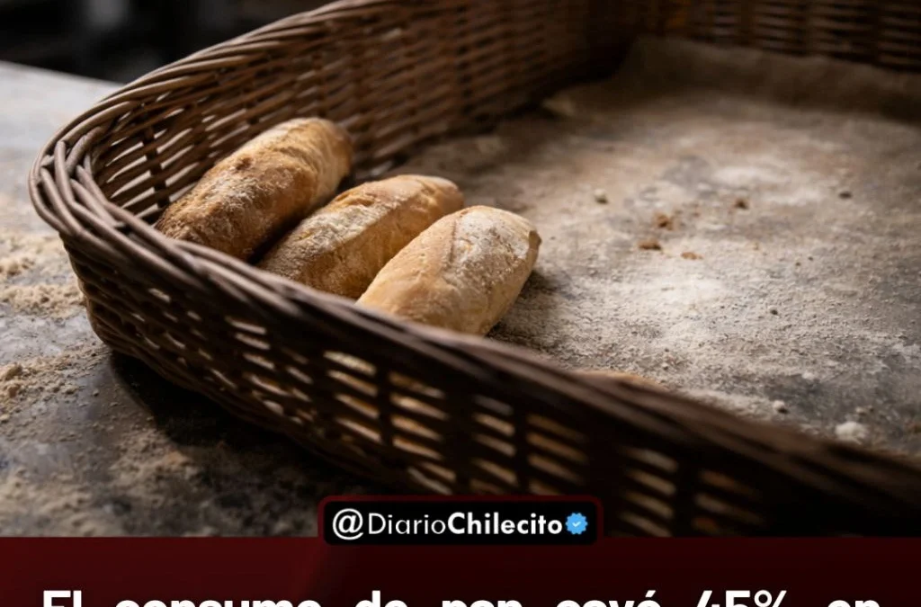 El consumo de pan cayó 45% en
Buenos Aires en un año y las
panaderías alertan por cierres de
locales y empleos en riesgo.