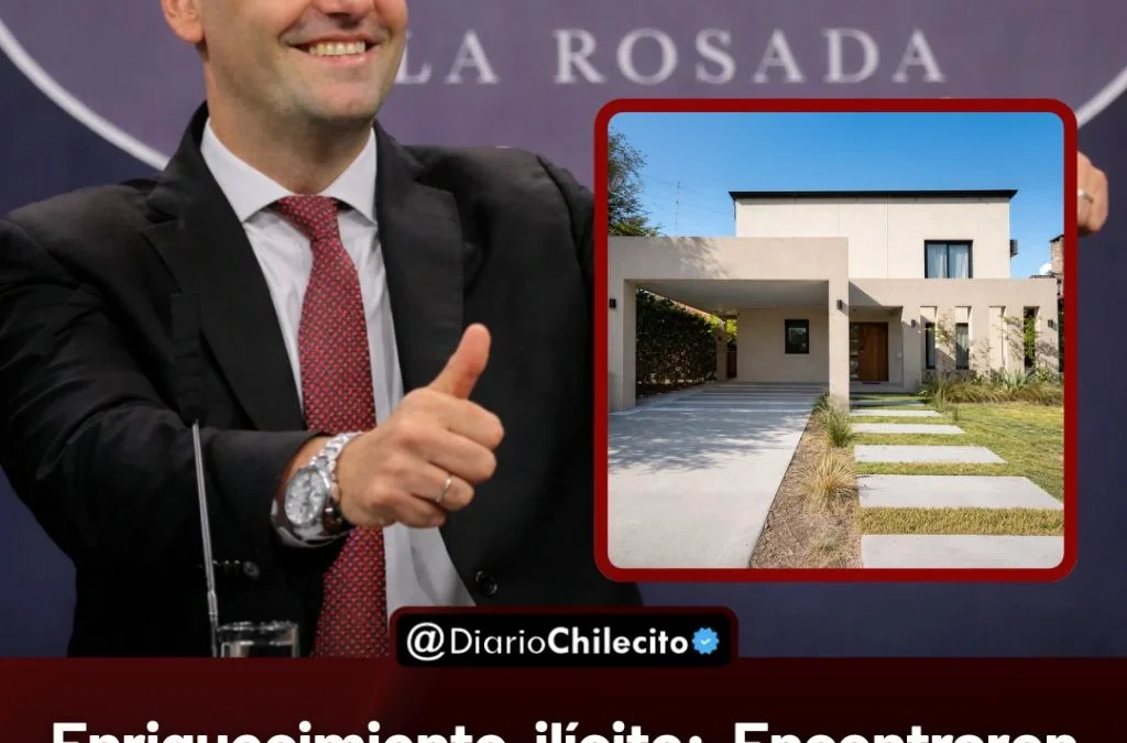 Enriquecimiento ilicito: Encontraron
una casa no declarada de Adorni en
un country, y golpea el corazón
honesto del Gobierno.