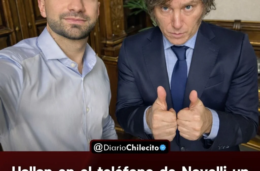 Hallan en el teléfono de Mauricio Novelli un documento que menciona un pago de 5 millones de dólares ligado al lanzamiento del token $LIBRA.