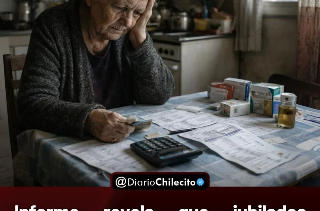 Informe revela que jubilados necesitan $1,8 millones para vivir, pero la jubilación mínima apenas ronda los $430.000.