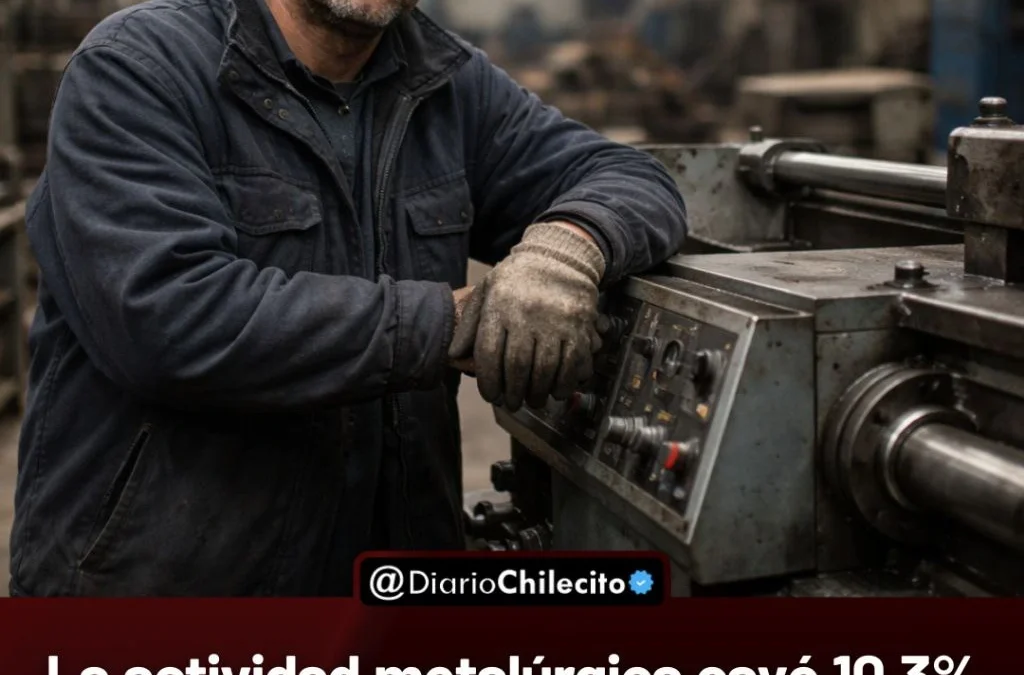 La actividad metalúrgica cayó 10,3% en febrero en todo el país y el sector advierte menor producción y caída del empleo industrial.