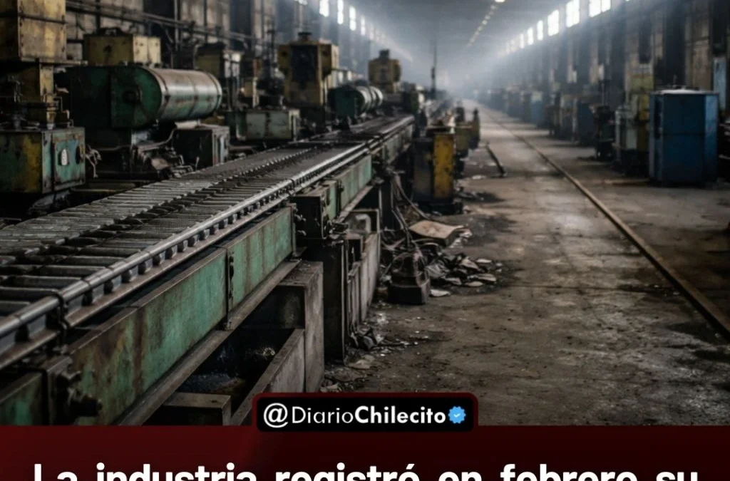 La industria registró en febrero su mayor caída en casi dos años, con menos producción, ventas en baja y señales de enfriamiento económico.
