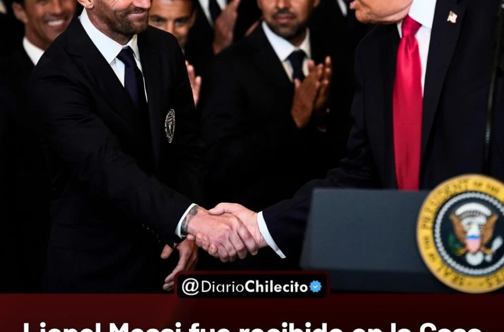 Lionel Messi fue recibido en la Casa Blanca junto al plantel del Inter Miami tras ganar la MLS en un acto oficial con Trump.