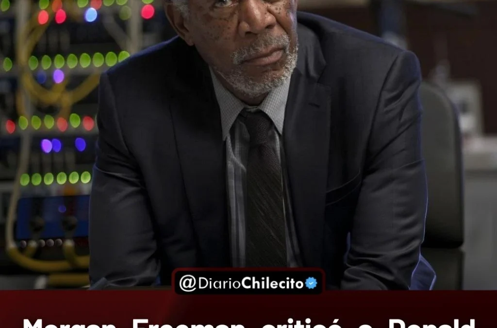 Morgan Freeman criticó a Donald Trump en la TV y cuestionó que «un condenado ejerza la presidencia» de EE.UU.