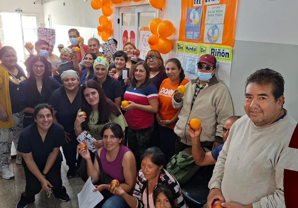 Profesionales de la salud de Chilecito promovieron hábitos de vida saludable para prevenir enfermedades renales.