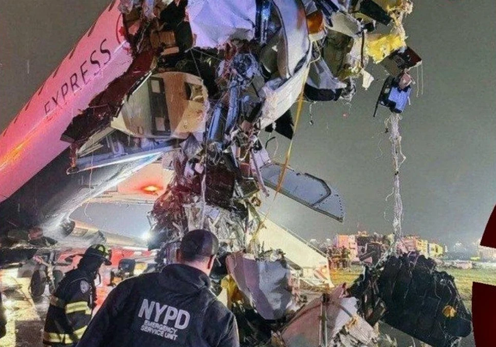 Un avión chocó contra un camión de bomberos en Nueva York: murieron el piloto y el copiloto