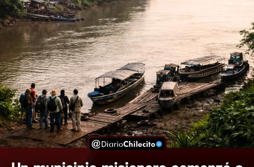 Un municipio misionero comenzó a cobrar $2000 por día a trabajadores que cruzan a trabajar a Brasil en lancha.