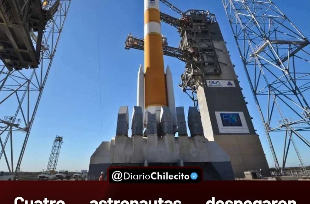 Cuatro astronautas despegaron rumbo a la Luna tras 50 años sin misiones: Artemis II ya está en vuelo y completó la inserción orbital inicial.