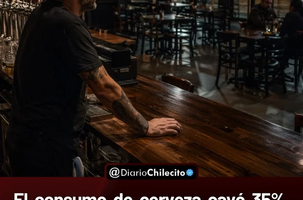 El consumo de cerveza cayó 35%
subieron los costos y los bares
cierran: la crisis golpea al sector en
todo el paÍs.