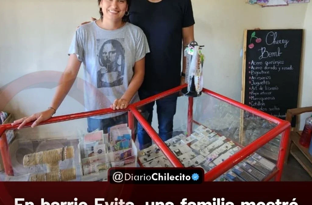 En barrio Evita, una familia mostró que la cultura del trabajo y de emprender también se transmite de generación en generación.