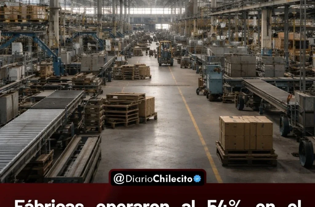 Fábricas operaron al 54% en el inicio del año, con máquinas paradas y caída generalizada a niveles de la crisis de 2002.