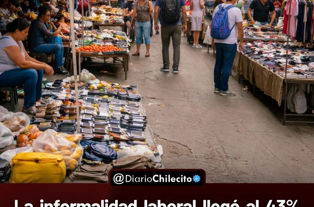 La informalidad laboral llegó al 43% en el país y alcanza a 9,2 millones de trabajadores, según el último informe del INDEC.