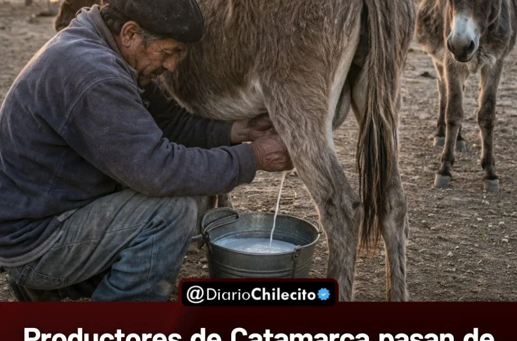 Productores de Catamarca pasan de la faena a la ordeña: impulsan la leche de burra como salida económica para pequeños criadores.