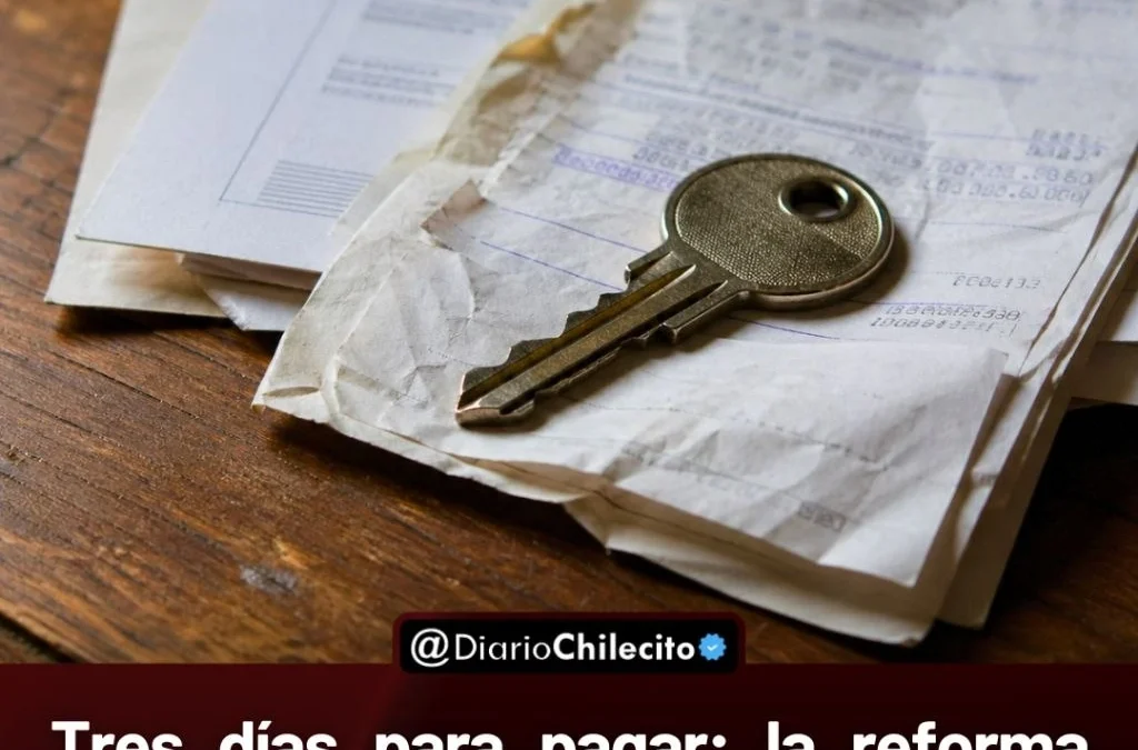 Tres días para pagar: la reforma que acelera desalojos y cambia el equilibrio entre dueños e inquilinos.