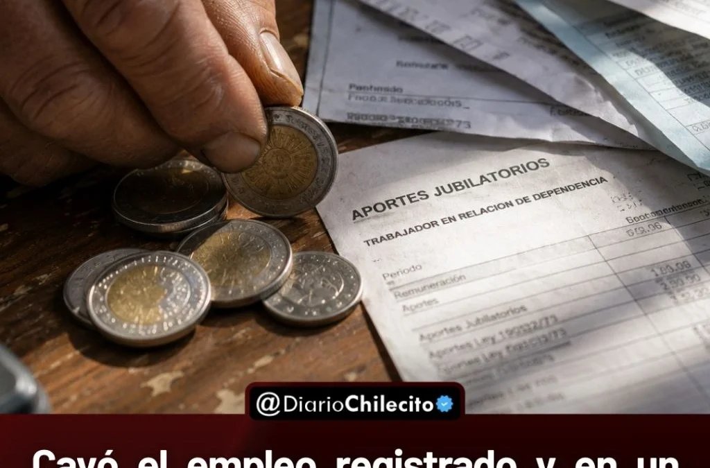 Cayó el empleo registrado y en un año 132 mil personas dejaron de aportar al sistema que financia jubilaciones y pensiones.