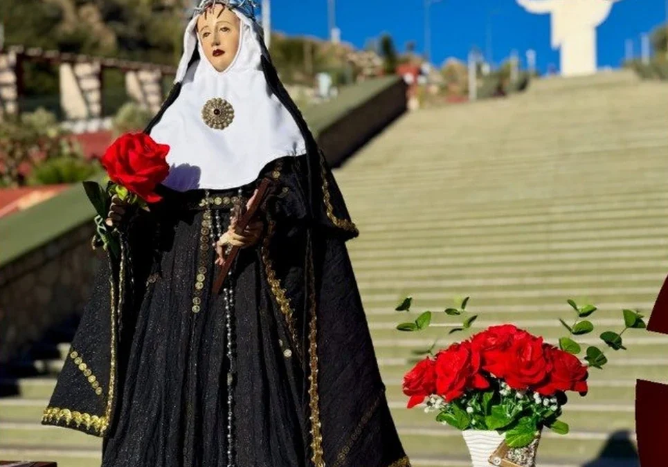 Con cuatro misas diarias que inician este miércoles, Chilecito celebrará la Novena de Santa Rita.