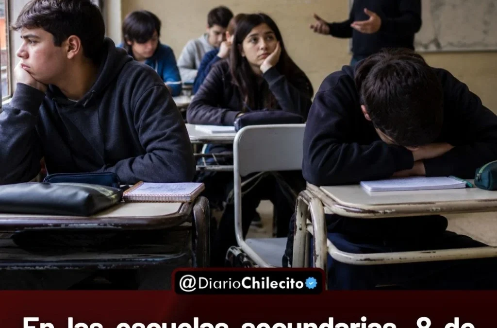 En las escuelas secundarias, 8 de cada 10 docentes advierten desmotivación, ausentismo y baja exigencia escolar.