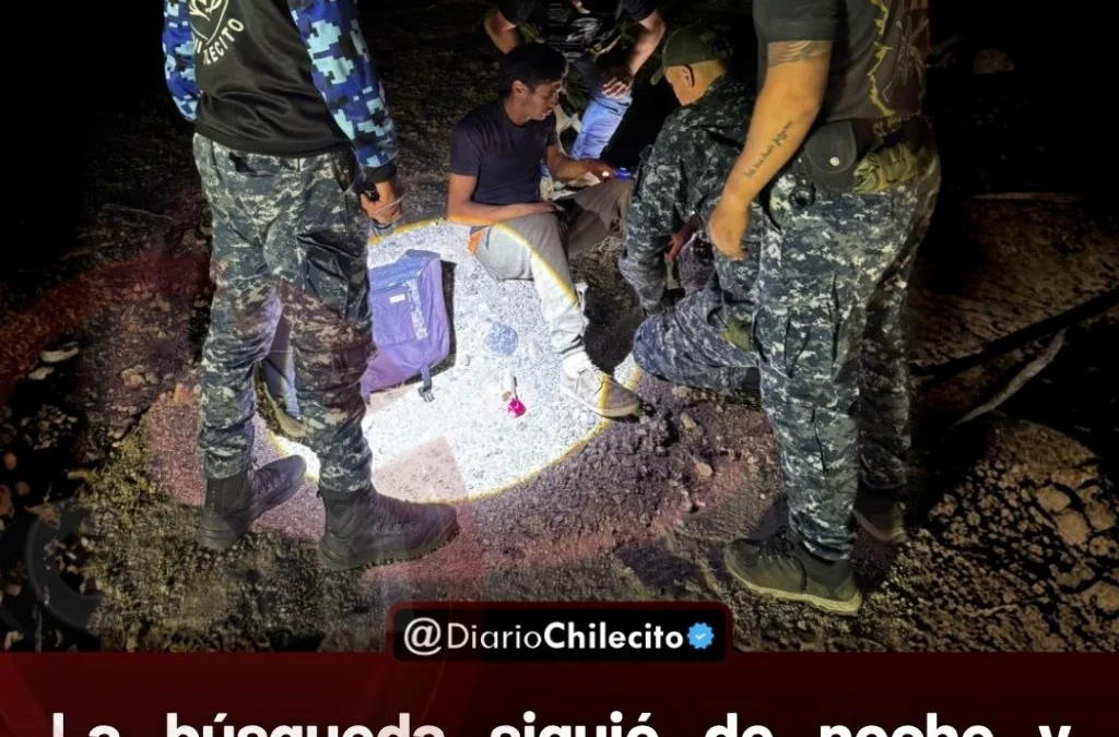 La búsqueda siguió de noche y hallaron a otro expedicionario desorientado camino al Velazco, cerca de la ruta nueva.