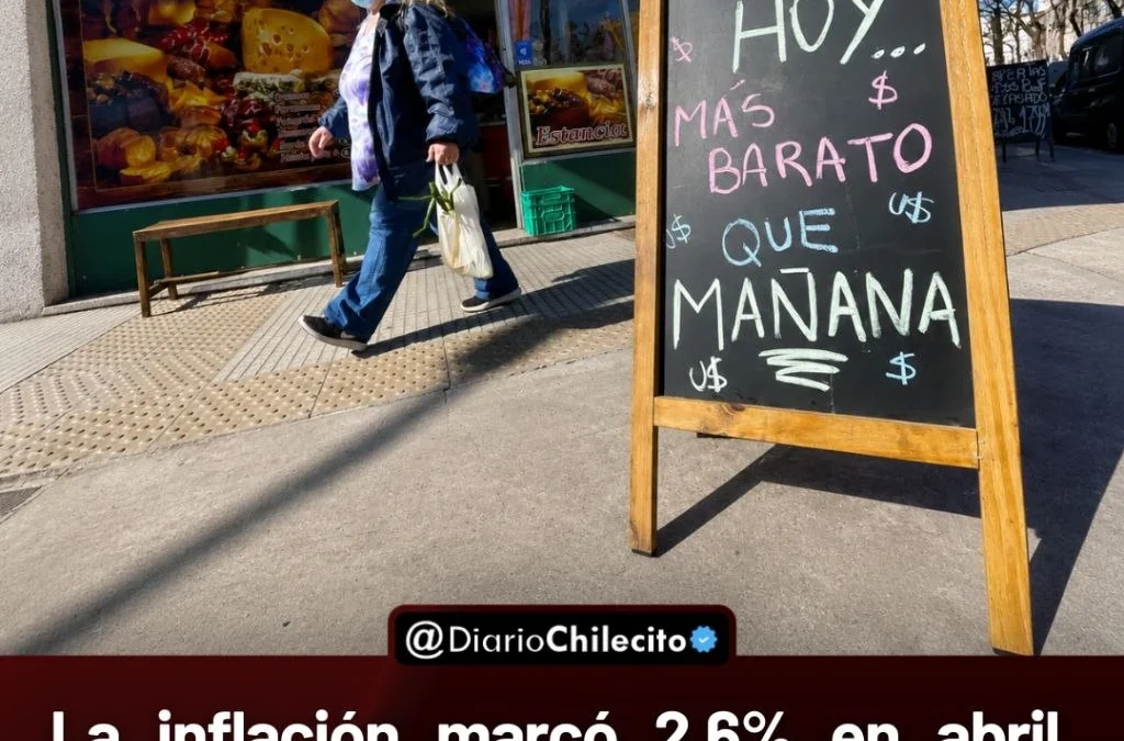 La inflación marcó 2,6% en abril, sigue lejos del cero y el bolsillo todavía no siente alivio en gastos diarios.
