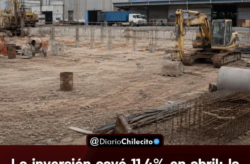 La inversión cayó 11,4% en abril: la industria compró menos máquinas y la construcción volvió a frenar obras.