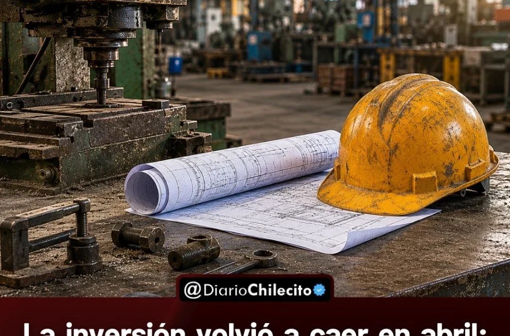 La inversión volvió a caer en abril: empresas compraron menos máquinas y la construcción quedó más cara en dólares.