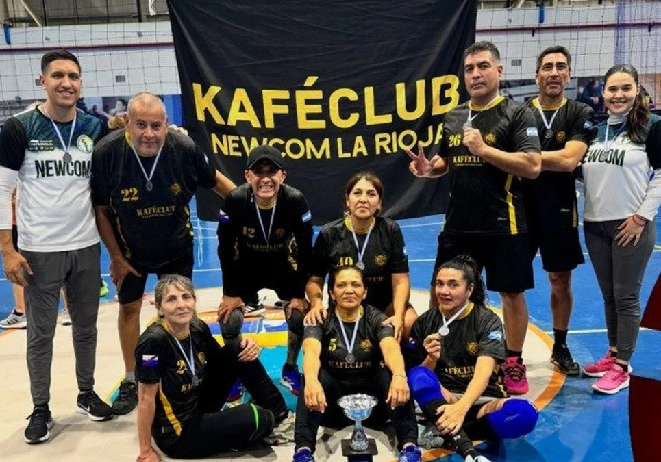 Orgullo local en el newcom nacional: jugadores locales integraron el equipo riojano que logró el tercer puesto en Comodoro Rivadavia, Chubut.