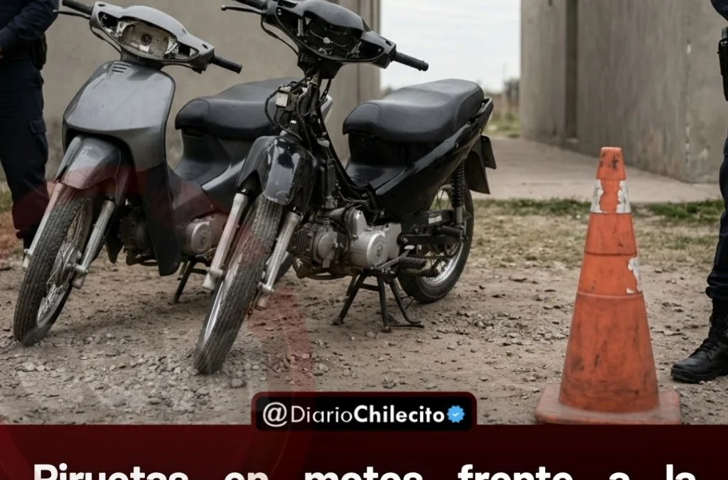 Piruetas en motos frente a la Comisaría de Vichigasta terminaron con dos jóvenes detenidos por orden del juez Jorge Jalil.