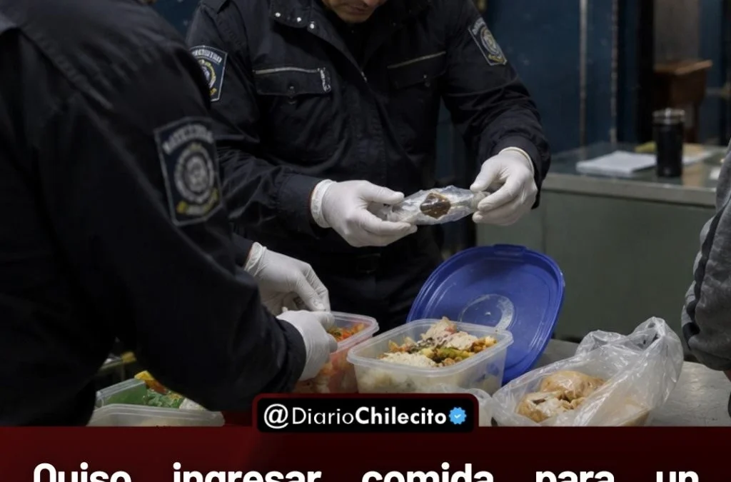 Quiso ingresar comida para un interno en la Alcaidía, encontraron marihuana en un envoltorio y quedó ligado a una causa federal.