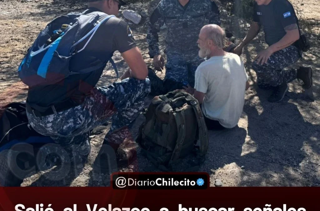 Salió al Velazco a buscar señales arqueológicas, dejó de responder el celular y finalmente lo encontraron deshidratado bajo unos árboles.