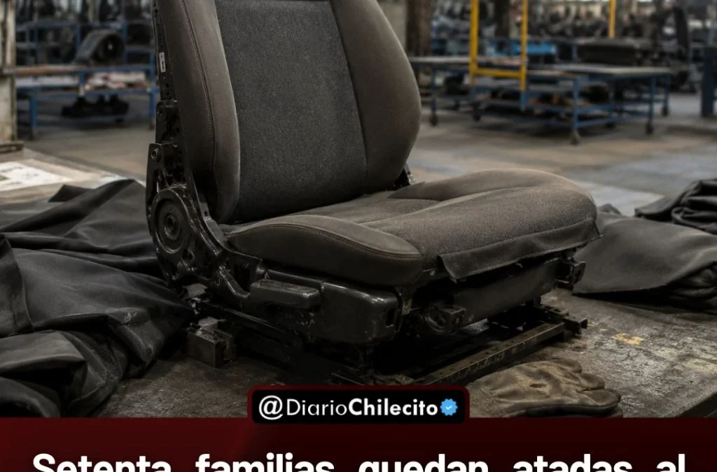 Setenta familias quedan atadas al cierre de Adient, la autopartista que hacía butacas para la Chevrolet Tracker en Santa Fe.