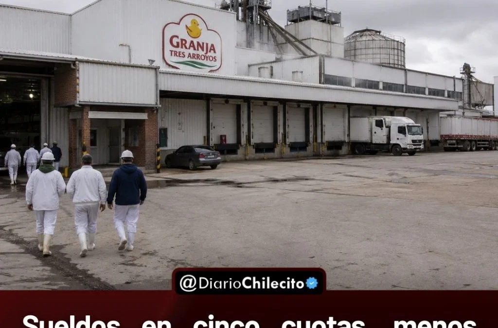 Sueldos en cinco cuotas, menos faena y días parados: la crisis de la pollera Granja Tres Arroyos afecta a la marca Cresta Roja.