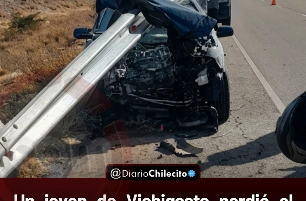 Un joven de Vichigasta perdió el control de un Astra en Ruta 40, chocó el guardarraíl y la alcoholemia dio negativa.