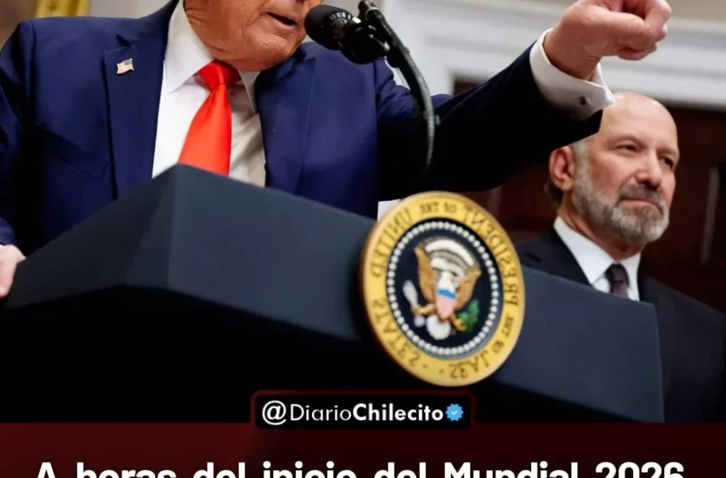 A horas del inicio del Mundial 2026, Trump habló de golpear a Irán y de controlar parte de su infraestructura energética.