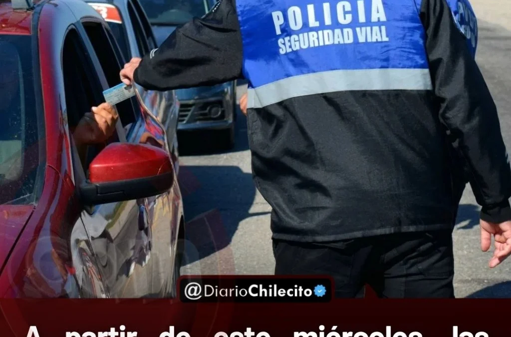 A partir de este miércoles, las multas por alcoholemia positiva en la región trepan hasta un millón setecientos mil pesos.