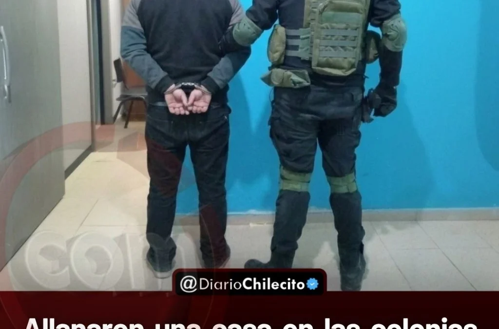 Allanaron una casa en las colonias de Malligasta por una denuncia de amenazas en violencia de género y detuvieron a un hombre.