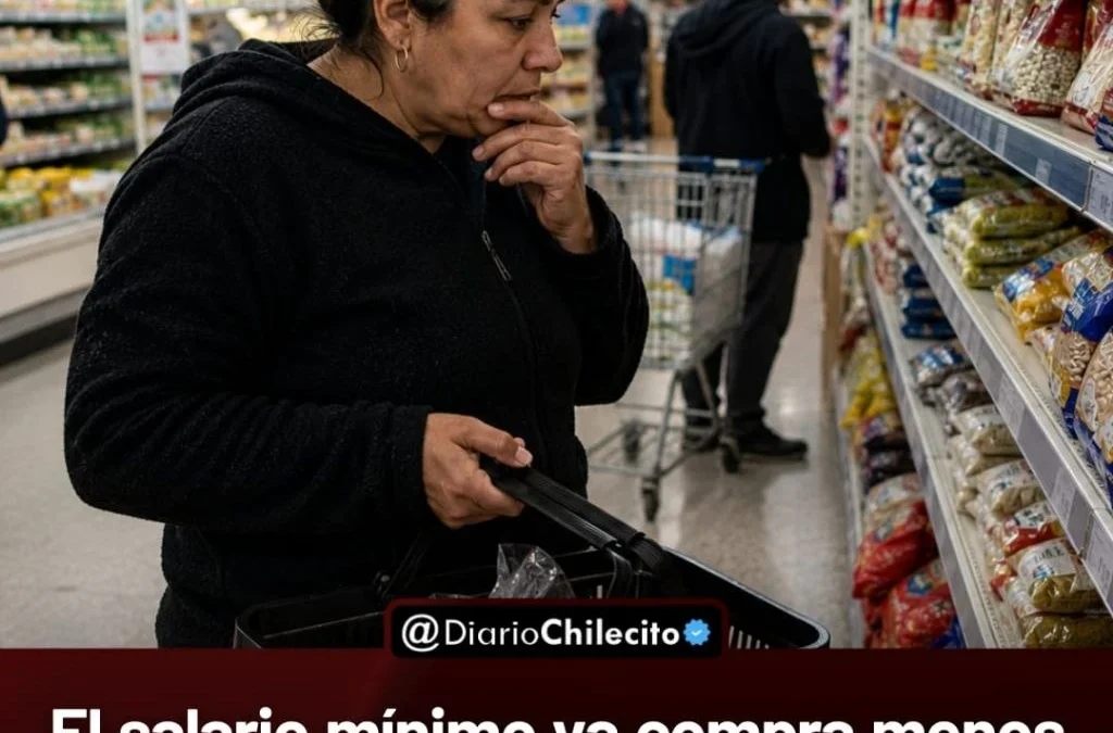 El salario mínimo ya compra menos que en 2001 y debería triplicarse para recuperar su poder de compra original.