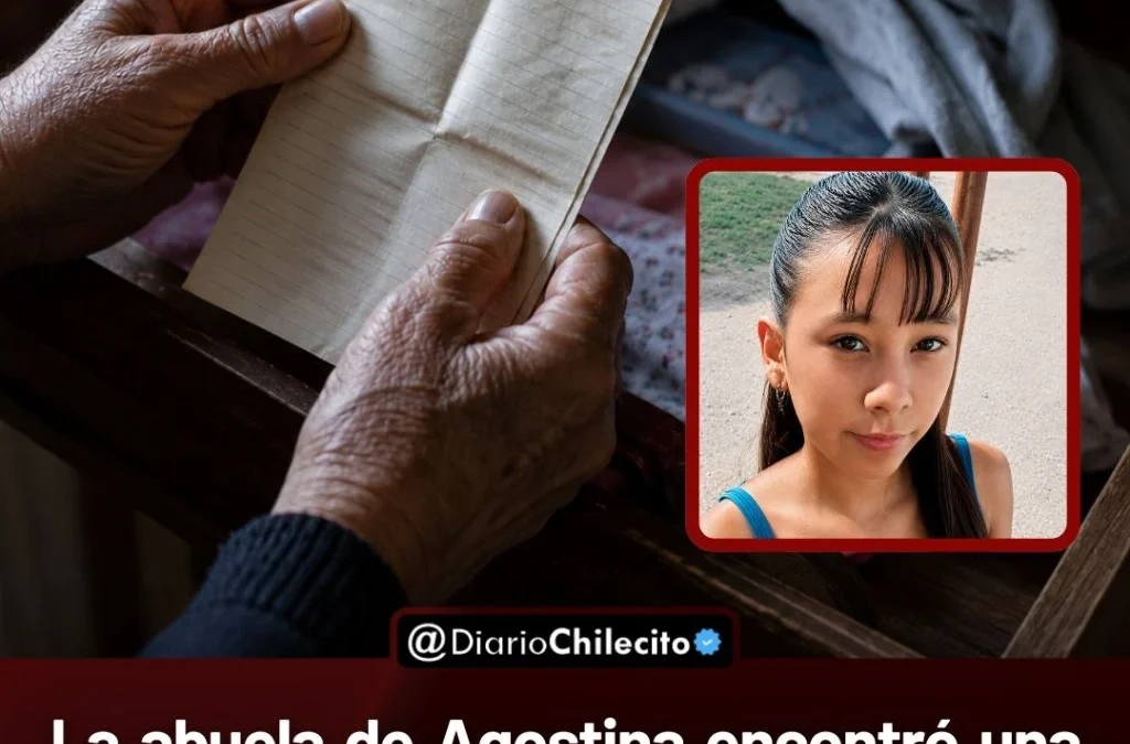 La abuela de Agostina encontró una
carta guardada en un cajón y aseguró
que relata situaciones vividas por la
adolescente.