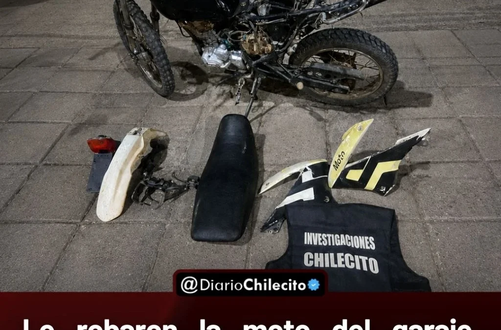 Le robaron la moto del garaje, denunció el robo y la Policia la halló en la casa de un joven que dijo haberla comprado.