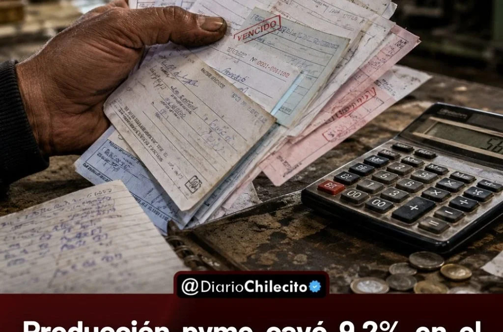 Producción pyme cayó 9,2% en el inicio de 2026 y ya preocupa más cobrar tarde que vender en un mercado cada vez más débil.
